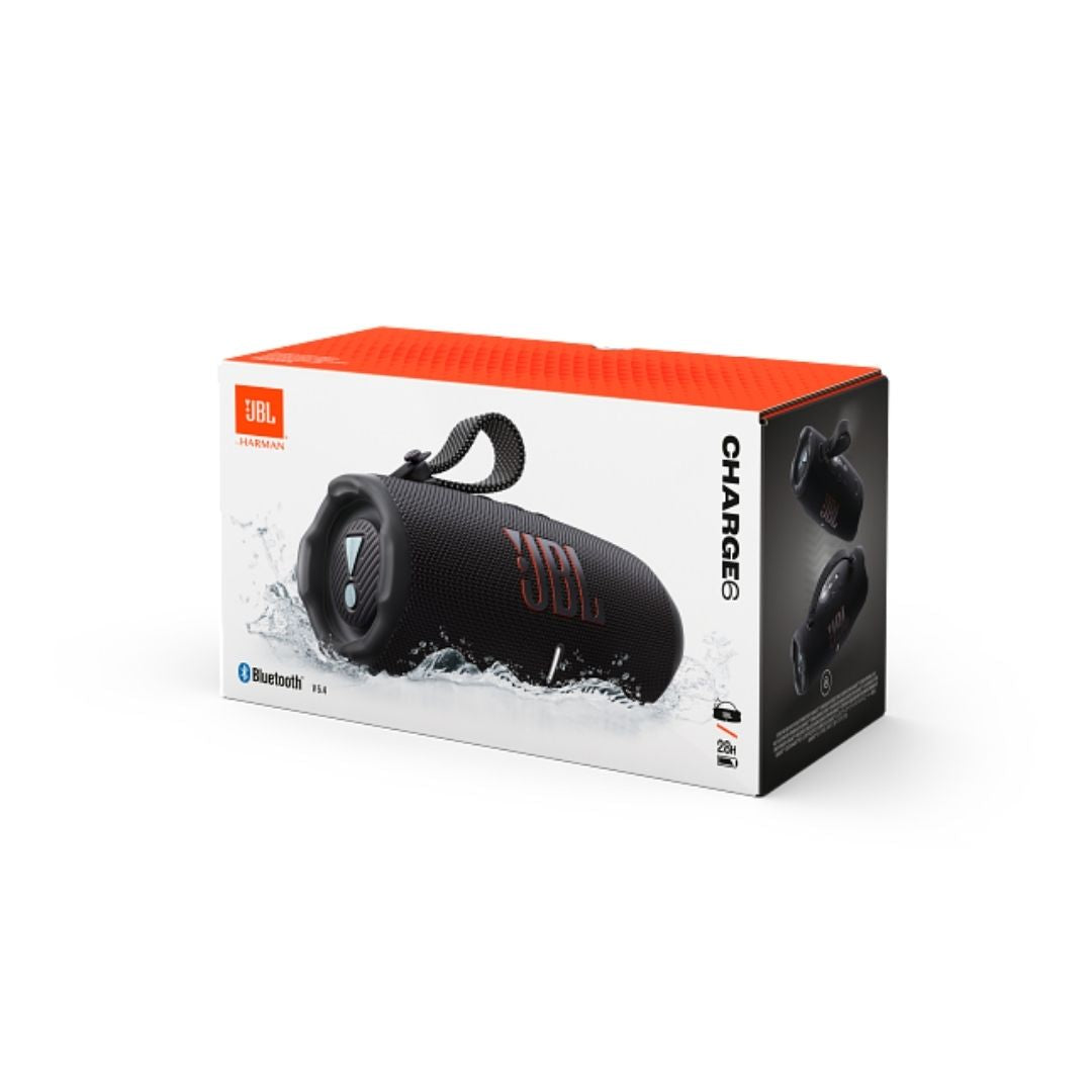 JBL Charge 6 Φορητό Ηχείο - Μαύρο